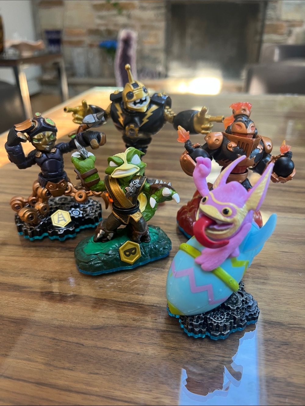 Wii U Skylanders Eruptor and Friends Figure Lot